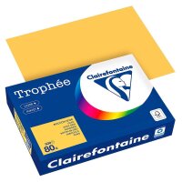 Clairefontaine Kopierpapier Trophée gold gelb DIN...