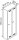 BISLEY LIGHT Spind lichtgrau GL08D1645, 2 Schließfächer 80,0 x 50,0 x 185,0 cm