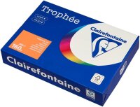 Clairefontaine Kopierpapier Trophée orange DIN A4 160 g/qm 250 Blatt
