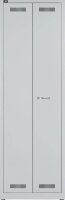 BISLEY LIGHT Putzmittelschrank GL06AZ-245 GL06AZ645 lichtgrau 4 Fachböden 60,0 x 50,0 x 185,0 cm, aufgebaut, 1 St.