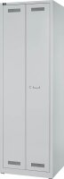 BISLEY LIGHT Putzmittelschrank GL06AZ-245 GL06AZ645 lichtgrau 4 Fachböden 60,0 x 50,0 x 185,0 cm, aufgebaut, 1 St.