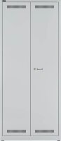 BISLEY LIGHT Putzmittelschrank GL08AZ-245 GL08AZ645 lichtgrau 4 Fachböden 80,0 x 50,0 x 185,0 cm, aufgebaut, 1 St.