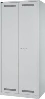 BISLEY LIGHT Putzmittelschrank GL08AZ-245 GL08AZ645 lichtgrau 4 Fachböden 80,0 x 50,0 x 185,0 cm, aufgebaut, 1 St.