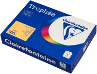 Clairefontaine Kopierpapier Trophée gold gelb DIN A4 160 g/qm 250 Blatt
