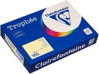 Clairefontaine Kopierpapier Trophée gelb DIN A4 160 g/qm 250 Blatt