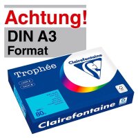 Clairefontaine Kopierpapier Trophée blau DIN A3 80...
