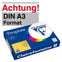 Clairefontaine Kopierpapier Trophée gold gelb DIN...