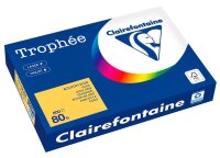 Clairefontaine Kopierpapier Trophée gold gelb DIN...