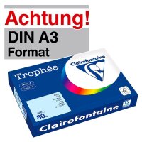 Clairefontaine Kopierpapier Trophée hellblau DIN...