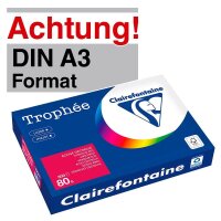 Clairefontaine Kopierpapier Trophée kirschrot DIN...