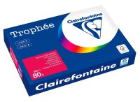Clairefontaine Kopierpapier Trophée kirschrot DIN...