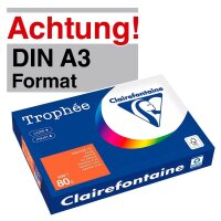 Clairefontaine Kopierpapier Trophée orange DIN A3...