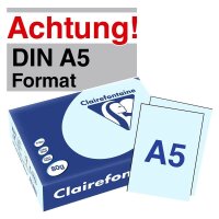 Clairefontaine Kopierpapier Trophée hellblau DIN...