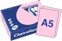 Clairefontaine Kopierpapier Trophée rosa DIN A5 80...