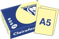 Clairefontaine Kopierpapier Trophée gelb DIN A5 80...