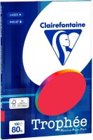 Clairefontaine Kopierpapier Trophée kirschrot DIN...