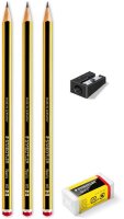 STAEDTLER Noris® 120 Bleistifte HB schwarz/gelb, 1 Set