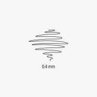 STAEDTLER Lumocolor Folienstifte schwarz 0,4 + 0,6 + 1,0 + 2,5 mm permanent, 4 St.