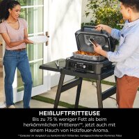 NINJA® Elektrogrill Woodfire Pro Connect XL OG901EU 1.700 W 57,0 x 51,0 x 41,0 cm, 1 St.