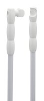 haug® bürsten Kehrgarnitur mit langem Stiel futura weiß Kunststoff 26,0 cm breit
