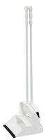 haug® bürsten Kehrgarnitur mit langem Stiel futura weiß Kunststoff 26,0 cm breit