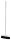haug® bürsten Kehrgarnitur mit langem Stiel futura weiß Kunststoff 26,0 cm breit