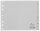 DURABLE Ordnerregister DIN A4 Halbformat A-Z grau 20-teilig, 1 St.