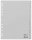 DURABLE Ordnerregister DIN A4 Vollformat A-Z grau 20-teilig, 1 Satz