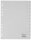 DURABLE Ordnerregister DIN A4 Vollformat Dez.-Jan. grau 12-teilig, 1 Satz