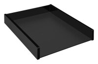 WEDO Briefablage Black Office schwarz DIN A4, 1 St.