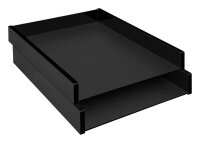 WEDO Briefablage Black Office schwarz DIN A4, 1 St.