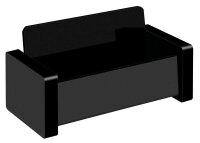 WEDO Visitenkartenhalter Black Office schwarz