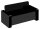 WEDO Visitenkartenhalter Black Office schwarz