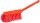 haug® bürsten Handfeger rot Kunststoff 31,0 cm breit