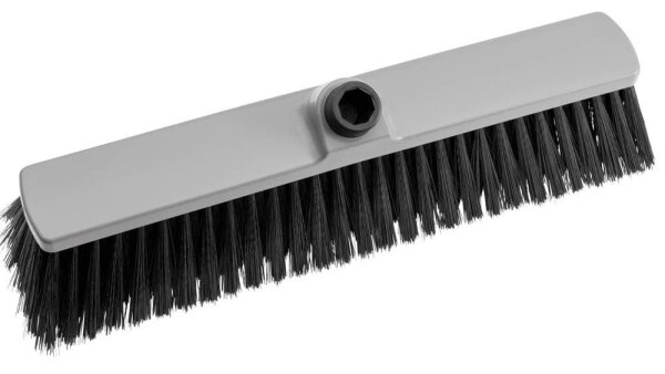 haug® bürsten Besenkopf in-up grau Kunststoff 41,0 cm breit