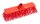 haug® bürsten Besenkopf rot Kunststoff 30,0 cm breit