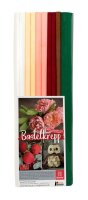 Werola Krepppapier Herbst farbsortiert 31 g/qm 10 Rollen