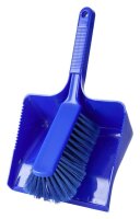 haug® bürsten Kehrgarnitur blau Kunststoff 35,0...