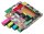 FABER-CASTELL Graffiti Textmarker farbsortiert, 4 St.  ( 254690 )