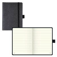 BRUNNEN Notizbuch KOMPAGNON ca. DIN A6 liniert, schwarz...
