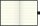 BRUNNEN Notizbuch KOMPAGNON ca. DIN A6 liniert, schwarz Hardcover 192, davon 16 zum Heraustrennen Seiten, 1 St.
