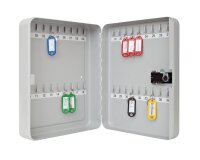 WEDO Schlüsselkasten lichtgrau mit 36 Haken,...