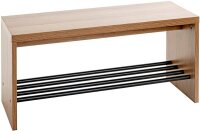 HAKU Möbel Schuhbank 37149 eiche-dunkel Holz 80,0 cm