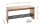 HAKU Möbel Schuhbank 37149 eiche-dunkel Holz 80,0 cm