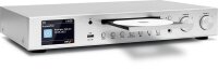 TechniSat 143 CD V3 DAB+ Empfänger silber