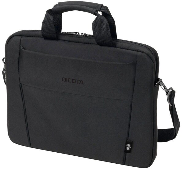 DICOTA Laptoptasche Eco Slim Case BASE Kunstfaser schwarz D31308-RPET bis 39,6 cm (15,6 Zoll)