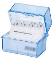 HAN A8 Karteikasten DIN A8 für 300 Karteikarten...