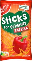 GUT&GÜNSTIG Sticks Paprika Chips 125,0 g  (...