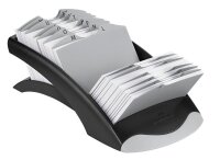 DURABLE Adresskartei Telindex desk schwarz, für 500...