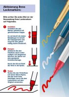 edding 751 creative Lackmarker orange 1,0 - 2,0 mm, 1 St.